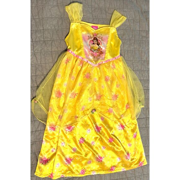 Disney Princess Belle Beauty and the Beast Fantasy Nightgown Size 6 - Picture 1 of 7